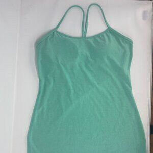 Seafoam Lululemon Y Tank